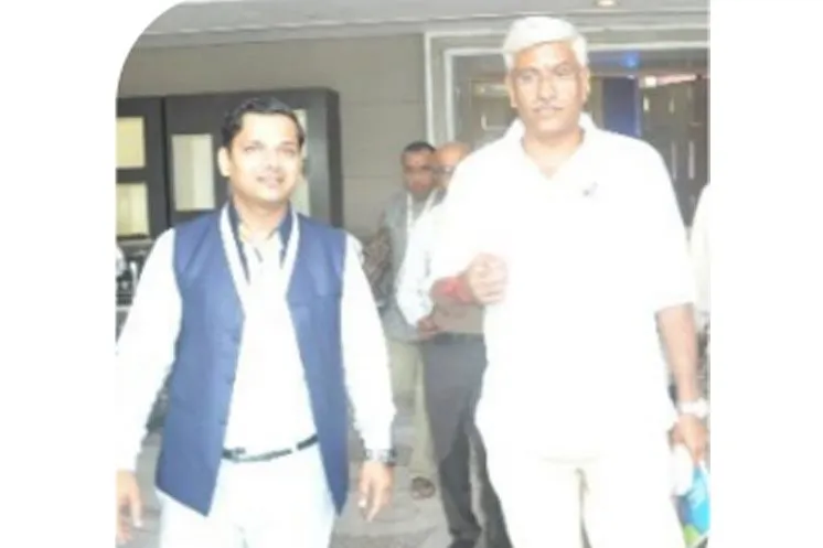 Walking with
Hon’ble Minister